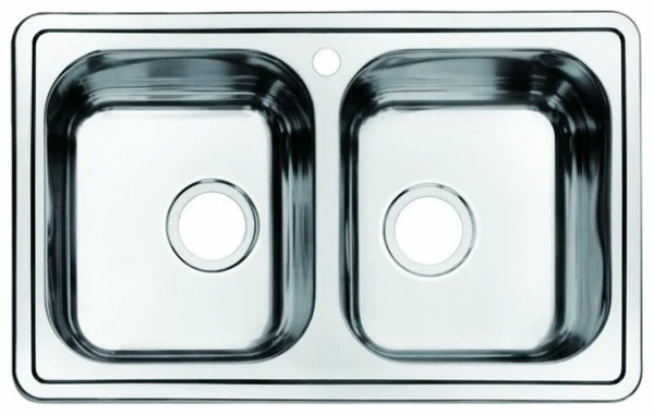 Мойка кухонная из нержавеющей стали IDDIS Strit (STR78S2i77)